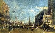 Francesco Guardi Little Square of St. Marcus china oil painting artist